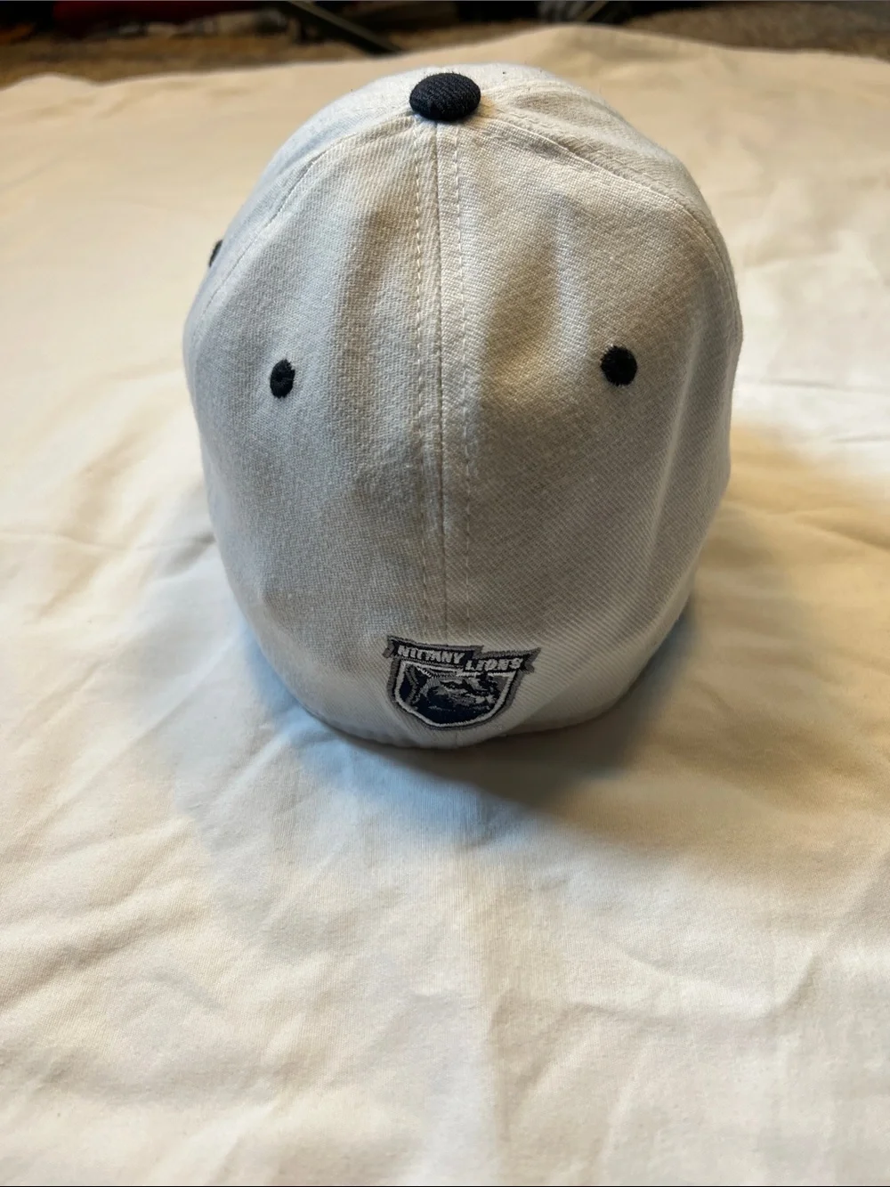 Penn State Nittany Lions Logo Baseball Cap - Gray/Navy